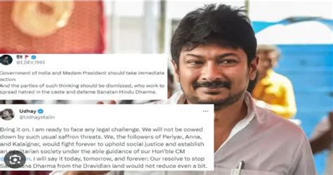 Tamil Nadu: Udhayanidhi Stalin refuses to backtrack on his controversial remarks on Sanatana Dharma