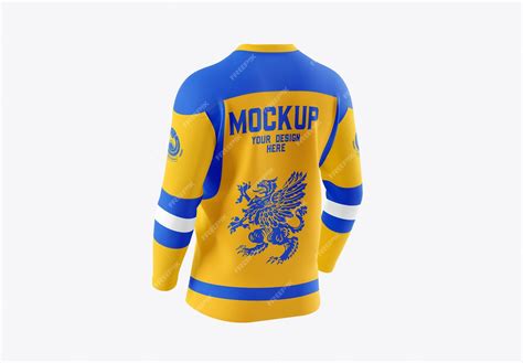 Premium PSD | Hockey jersey mockup