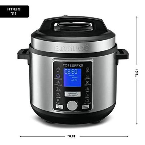 Gourmia GPC965 Digital Multi-Functional Pressure Cooker | Automatic