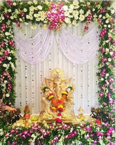 20+ Ganpati Flower Decoration Ideas for Ganesh Chaturthi 2023