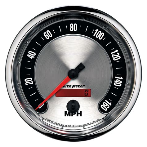 Auto Meter® 1289 - American Muscle Series 5" Speedometer Gauge, 0-160 MPH - TRUCKiD.com