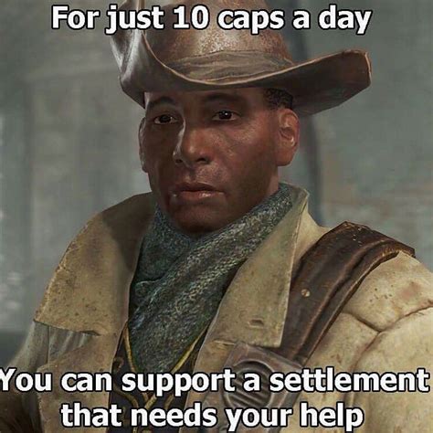 Preston Garvey Settlement Appeal | Preston garvey, Fallout meme, Fallout merch