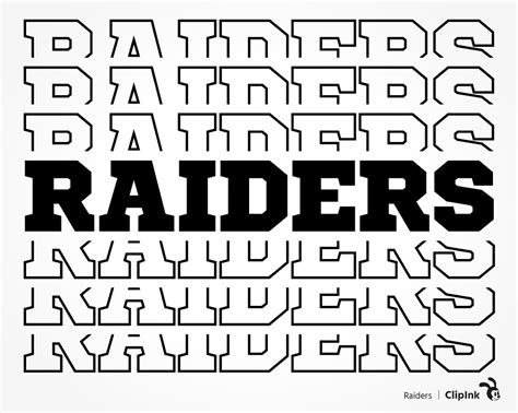 Raiders svg, Sports team svg | svg, png, eps, dxf, pdf - ClipInk