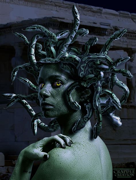 Gorgon Celine by CRAPULECREATION on deviantART | Medusa gorgon, Medusa ...