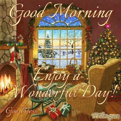 Christmas Morning Good Morning GIF - Christmas Morning Good Morning ...