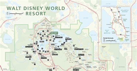 Walt Disney World Resort® Maps