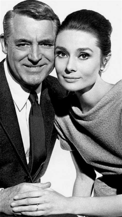 Audrey Hepburn and Cary Grant- Viejo Hollywood, Hollywood Men ...