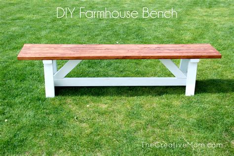 Farmhouse Bench Downloadable PDF Building Plans Only - Etsy