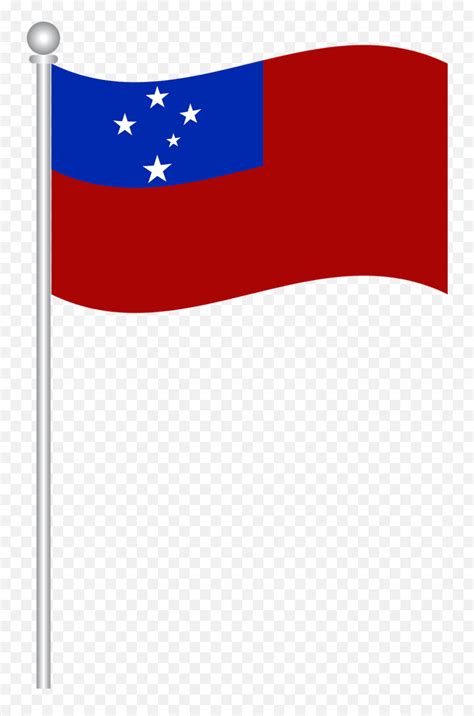 Flag Samoa World Free Vector Graphics - Samoa Flag Transparent ...