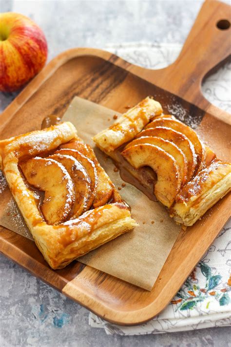 Apple Cinnamon Puff Pastry Tart | Puff pastry tart, Dessert recipes ...