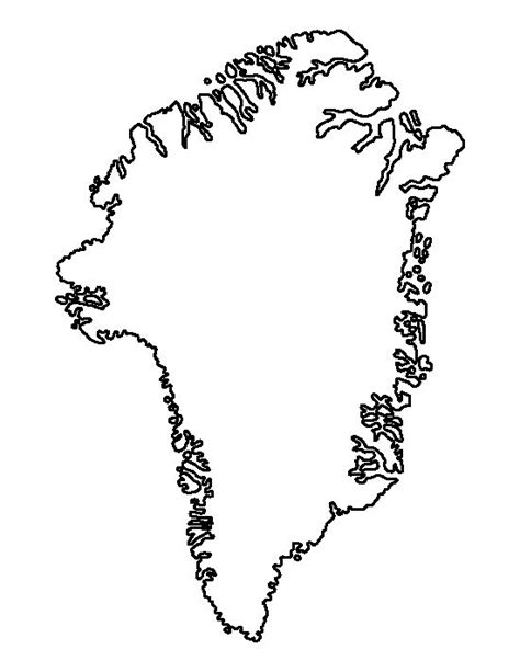 map of greenland - Google Search | Map outline, Greenland, Greenland map