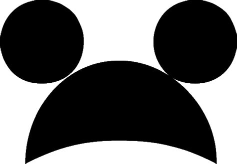 Mickey Mouse Ears Vector at GetDrawings | Free download