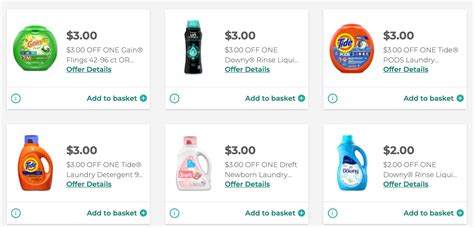 HIGH Value Printable P&G Coupons