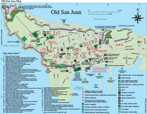 Old San Juan Tourist Map - Old San Juan Puerto Rico • mappery