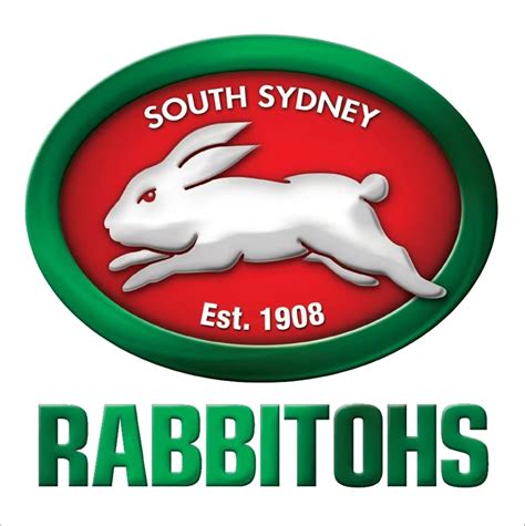 South Sydney Rabbitohs Primary Logo - National Rugby League (NRL) - Chris Creamer's Sports Logos ...