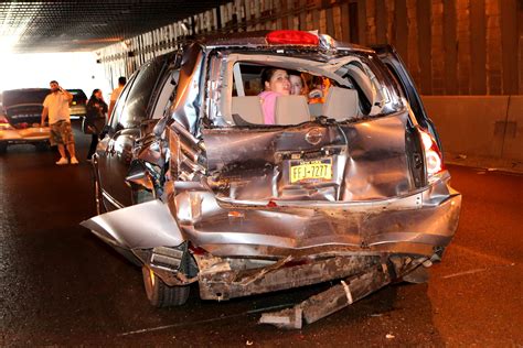 Five injured in NYC car accident