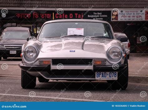 TORONTO, CANADA - 08 18 2018: 1977 TVR 3000M Coupe Oldtimer Car Made by ...