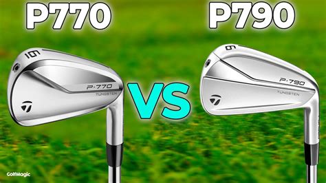 NEW TAYLORMADE P790 2021 VS TAYLORMADE P770 IRONS!