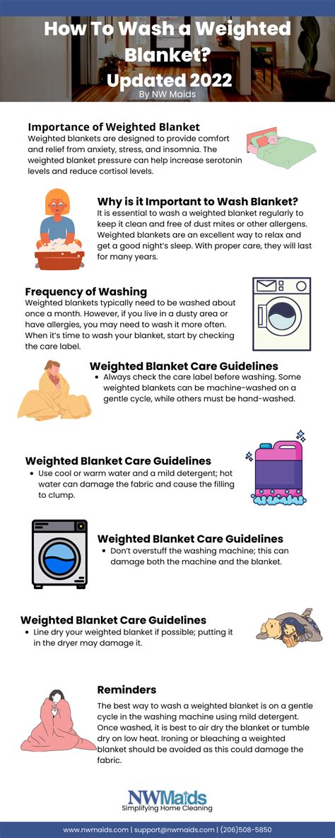 How To Wash a Weighted Blanket? - NW Maids House Cleaning Service