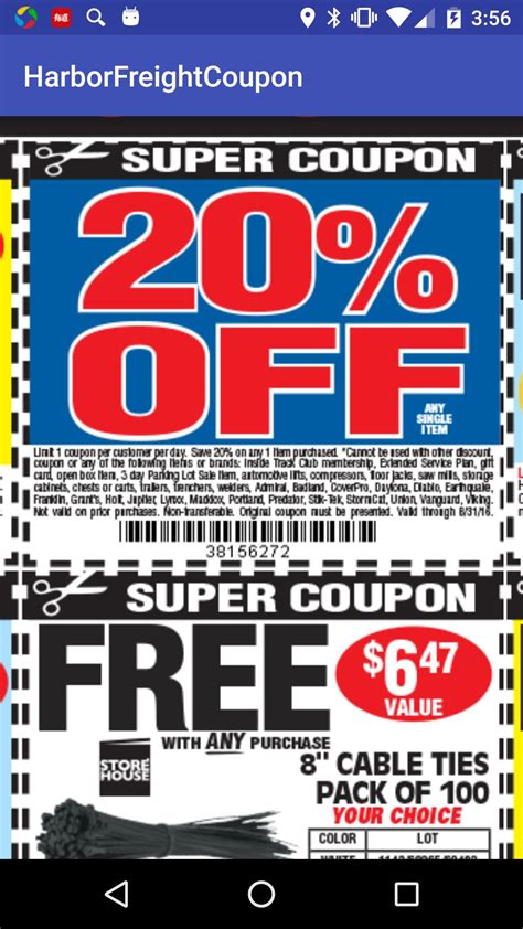 Harbor Freight Coupons APK for Android Download