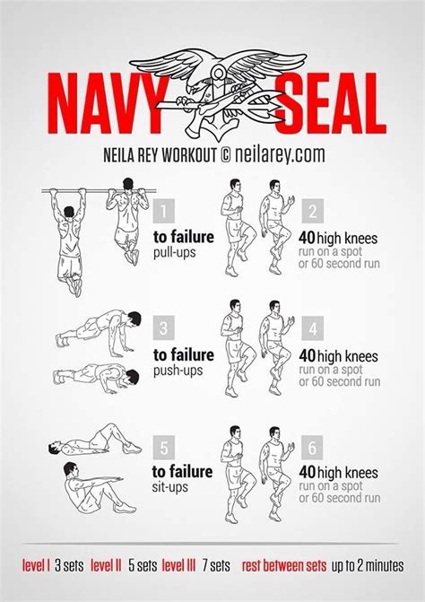 Navy Seal Exercise Workout Plan - Extravital Fasion Workout ...