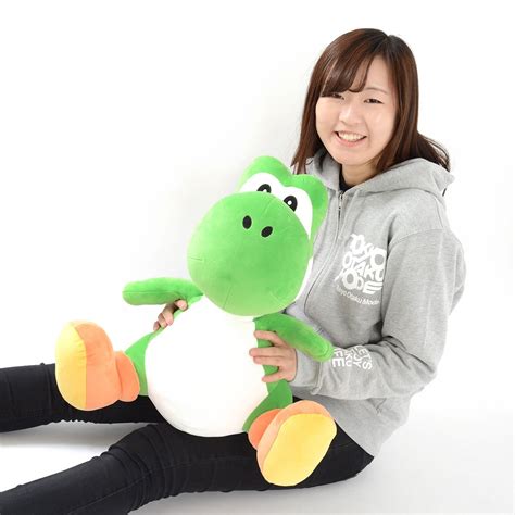 Super Mario All Star Collection: Large Yoshi Plush - Tokyo Otaku Mode (TOM)