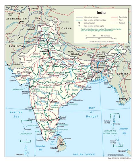 India Map With Cities