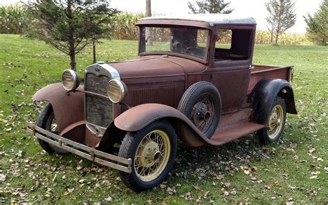 Basic Hauler: 1930 Ford Model A Pickup | Classic trucks, Old pickup ...