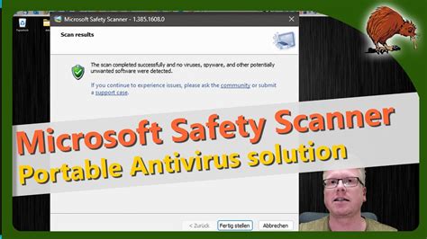 Microsoft Safety Scanner – stand-alone scan tool for Windows - YouTube