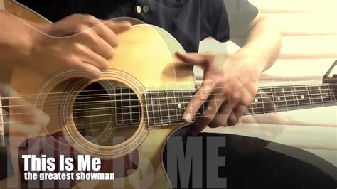 This is Me | acoustic guitar instrumental cover - YouTube