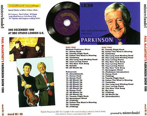 Michael Parkinson Show - complete live performance & rehearsals • Unofficial live by Paul McCartney