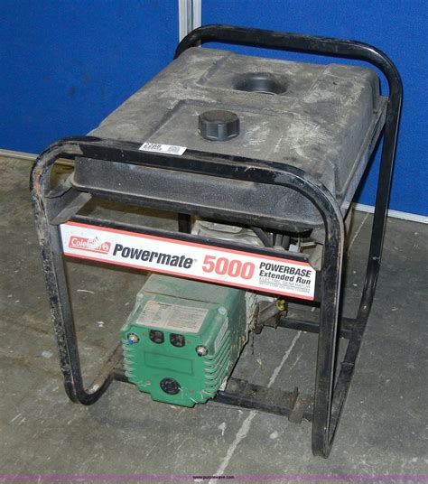 Coleman Powermate 5000 portable generator in Manhattan, KS | Item 2288 ...