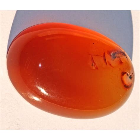 41 CT Orange Agate Gemstone Afghanistan