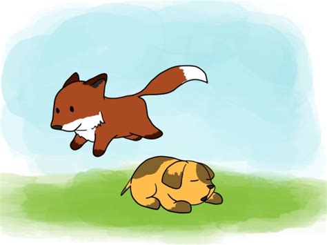 The quick brown fox jumps over the lazy dog by Bayu Setiyawan on Dribbble