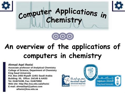 (PDF) An overview of the applications of computers in chemistry - DOKUMEN.TIPS