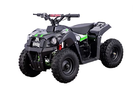 500W 36V Monster Electric ATV Mini Quad Four Wheeler for Kids (Green)