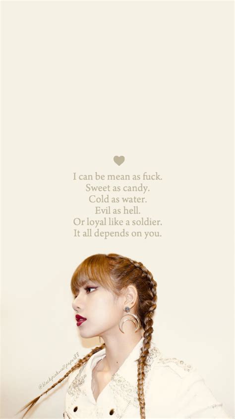 Lisa Blackpink Lisa Blackpink Wallpaper Pink Quotes Kpop Quotes | Hot Sex Picture