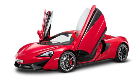 Download Red McLaren 540C Car PNG Image for Free