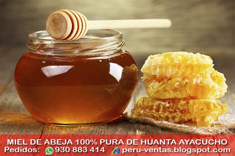 BENEFICIOS DE LA MIEL DE ABEJA 100% PURA DE HUANTA AYACUCHO - Miel de Abeja 100% Pura y Natural ...