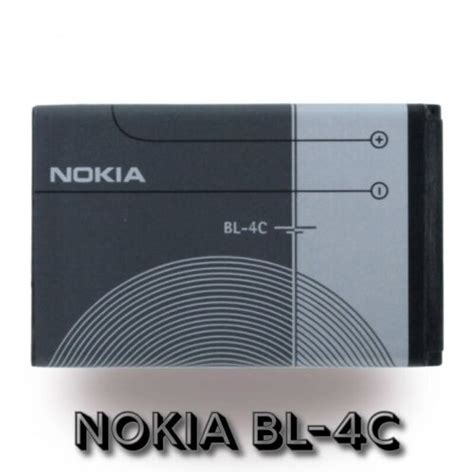 New Nokia BL-4C Battery, 890mAh for Nokia 7610 6260 3500 2650 5100 6100 6300 | eBay