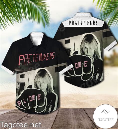 The Pretenders Alone Album Cover Hawaiian Shirt - Tagotee