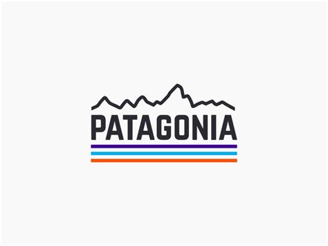 Minimal Patagonia | Outdoor logos, Patagonia, ? logo