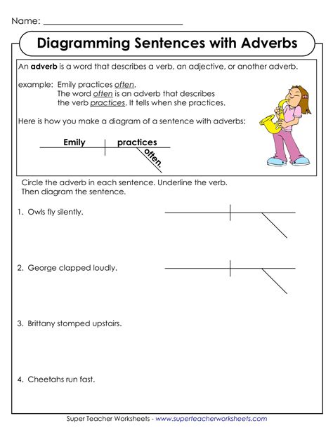 Sentence Diagramming Exercises