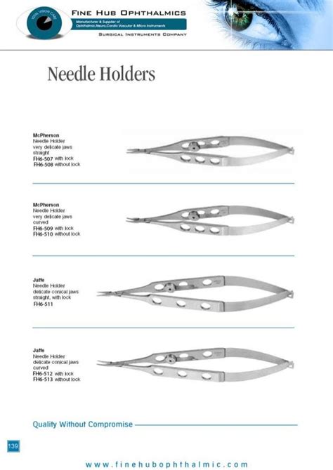 Ophthalmic Surgical Instruments - Basic Ophthalmology / Eye Surgery I…