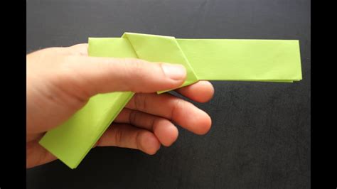 How To Make A Paper Gun Origami : How To Make Paper Guns Step By Step ...