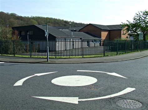 Mini roundabout © Thomas Nugent :: Geograph Britain and Ireland