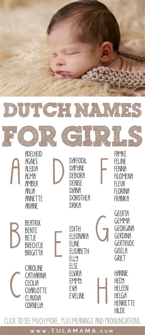 Unique Dutch Baby Names: Discover the Perfect Name for Your Little One