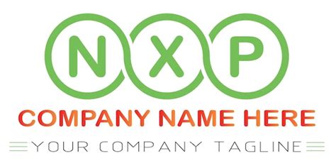 Premium Vector | Nxp letter logo design