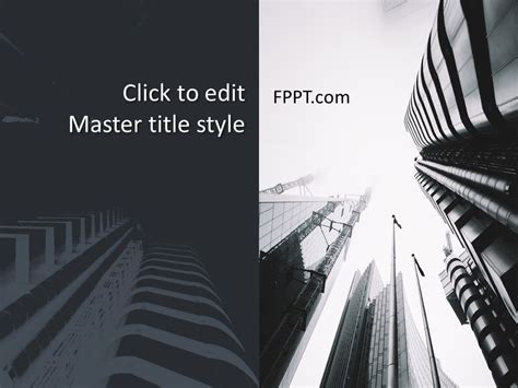 Free Architecture Project PowerPoint Template - Free PowerPoint Templates