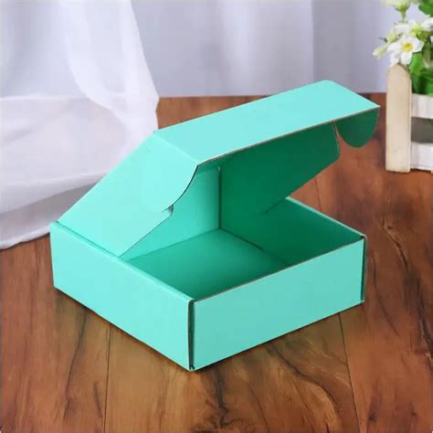 50pcs High Quality Corrugated Paper Box Colored Gift Packaging Folding ...